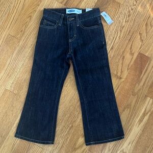NWT Old Navy Boot-Cut Dark Wash Jeans 4T